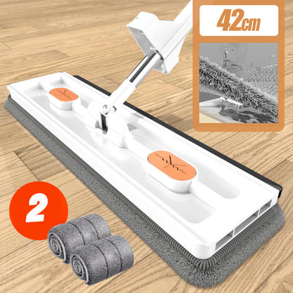 🎁Begrenset tid 40% AV⏳2024 ny superabsorberende stor flat mopp💦