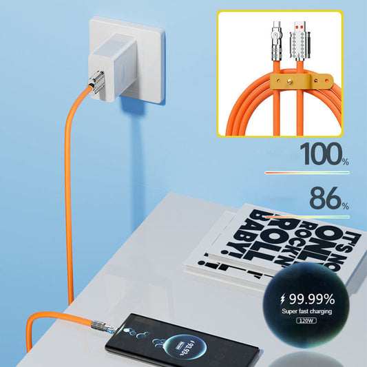 180° Anti-Bryt Hurtiglade Datakabler (120W)