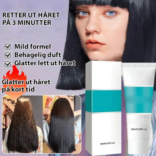 Keratin hårutrettingskrem